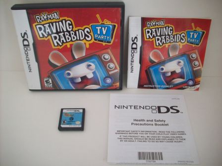 Rayman Raving Rabbids TV Party (CIB) - Nintendo DS Game